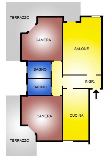 Appartamento in vendita a campagnano-di-roma - via-giovanni-amendola. Foto 1 di 1 